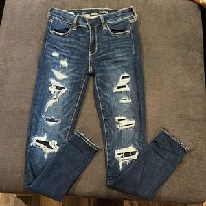 American Eagle jeggings next level stretch size 4 regular
